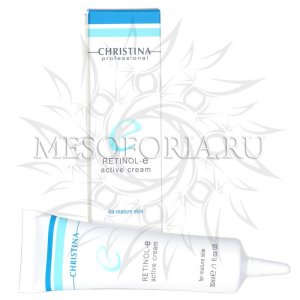 Активный крем с ретинолом / Retinol E Active Cream, Christina (Кристина) - 30 мл
