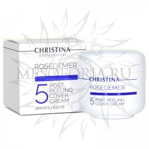 Постпилинговый защитный крем (шаг 5) / Post Peeling Cover Cream, Rose de Mer, Christina (Кристина) - 20 мл