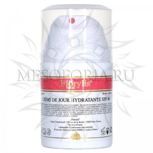 Увлажняющий крем с защитой СПФ 40 / Creme De Jour Hydratante SPF 40, Florylis (Флорилис) - 50 мл