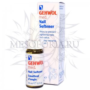 Смягчающая жидкость для ногтей / Med Nail Softener, Gehwol (Геволь), 15 мл