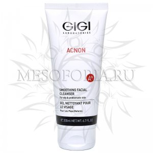 Мыло для глубокого очищения / Smoothing Facial Cleanser, Acnon, GiGi (Джи Джи) - 200 мл