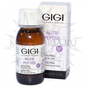 Пептидный молочный пилинг / Lactic Peel, Nutri-Peptide, GiGi (Джи Джи) - 50 мл