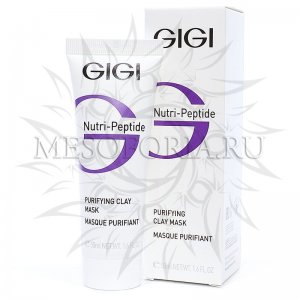 Очищающая глиняная маска для жирной кожи / Purifying Clay Mask, GiGi, Nutri-Peptide, 50 мл