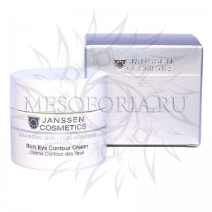 Питательный крем для кожи вокруг глаз / Rich Eye Contour Cream, Demanding skin, Janssen Cosmetics (Янсен косметика), 15 мл