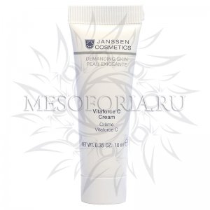 Регенерирующий крем с витамином С / Vitaforce C Cream, Demanding skin, Janssen Cosmetics (Янсен косметика), 10 мл