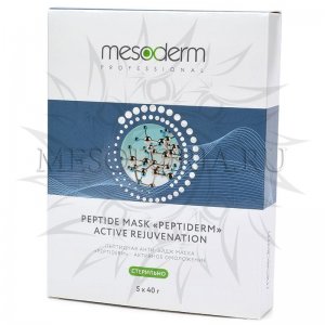 Пептидная анти-эйдж маска «Peptiderm - активное омоложение», Mesoderm (Мезодерм), 5 шт