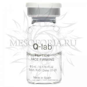 Укрепляющий пептидный коктейль / Peptide Face Firming, Q-Lab - 5 мл