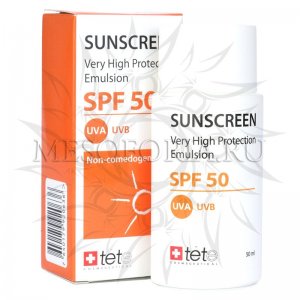 Солнцезащитный флюид СПФ 50 / Sunscreen SPF 50, Tete Cosmeceutical - 50 мл