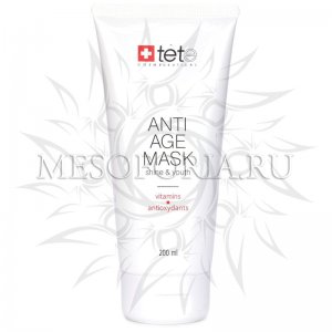 Омолаживающая маска с витаминами и антиоксидантами / Anti-age Mask Vitamins and Antioxydants, Tete Cosmeceutical - 200 мл