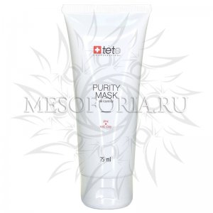 Себорегулирующая очищающая маска с цинком и красной глиной / Purity Mask Oil Control, Tete Cosmeceutical - 75 мл
