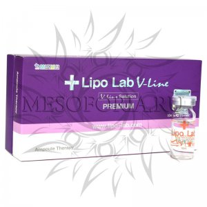 Непрямой липолитик для лица / Lipo lab V-line - 5 x 10 мл