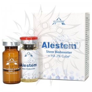 Veluderm (Велюдерм) Alestem Stem Biobooster+HA 2% Cube3 (омоложение, отбеливание), 5 мл*2 шт