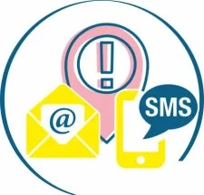 Автоматическое SMS и Email информирование о статусе заказа.