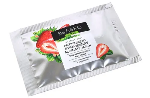 Альгинатная маска с клубникой