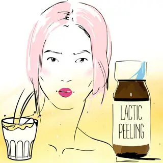 Молочный пилинг