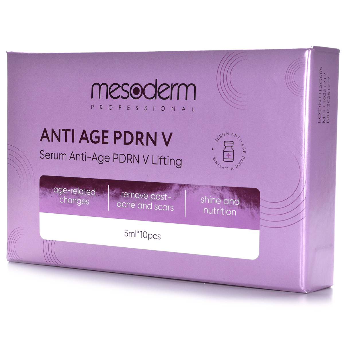 Anti-Age PDRN V Mesoderm сыворотка фракционная мезотерапия 5 мл