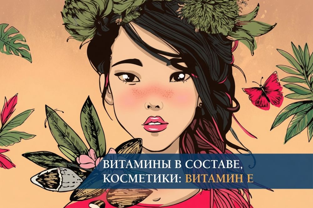 Витамины в составе косметики: витамин E – токоферол
