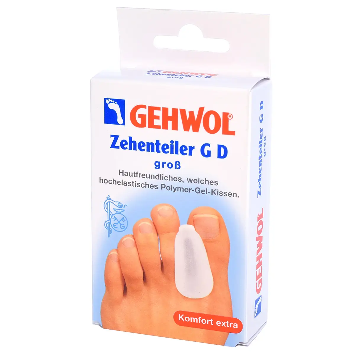 Гель-корректор G D, большой / Zehenteiler G D grob, Gehwol (Геволь), 3 шт Гель-корректор G D, большой / Zehenteiler G D grob, Gehwol (Геволь), 3 шт