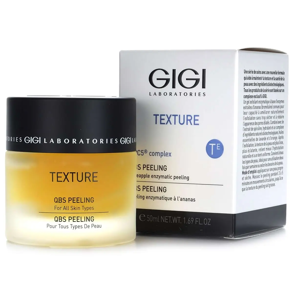 Пилинг энзимный / QBS Peeling, Texture, GiGi (Джи Джи) - 50 мл