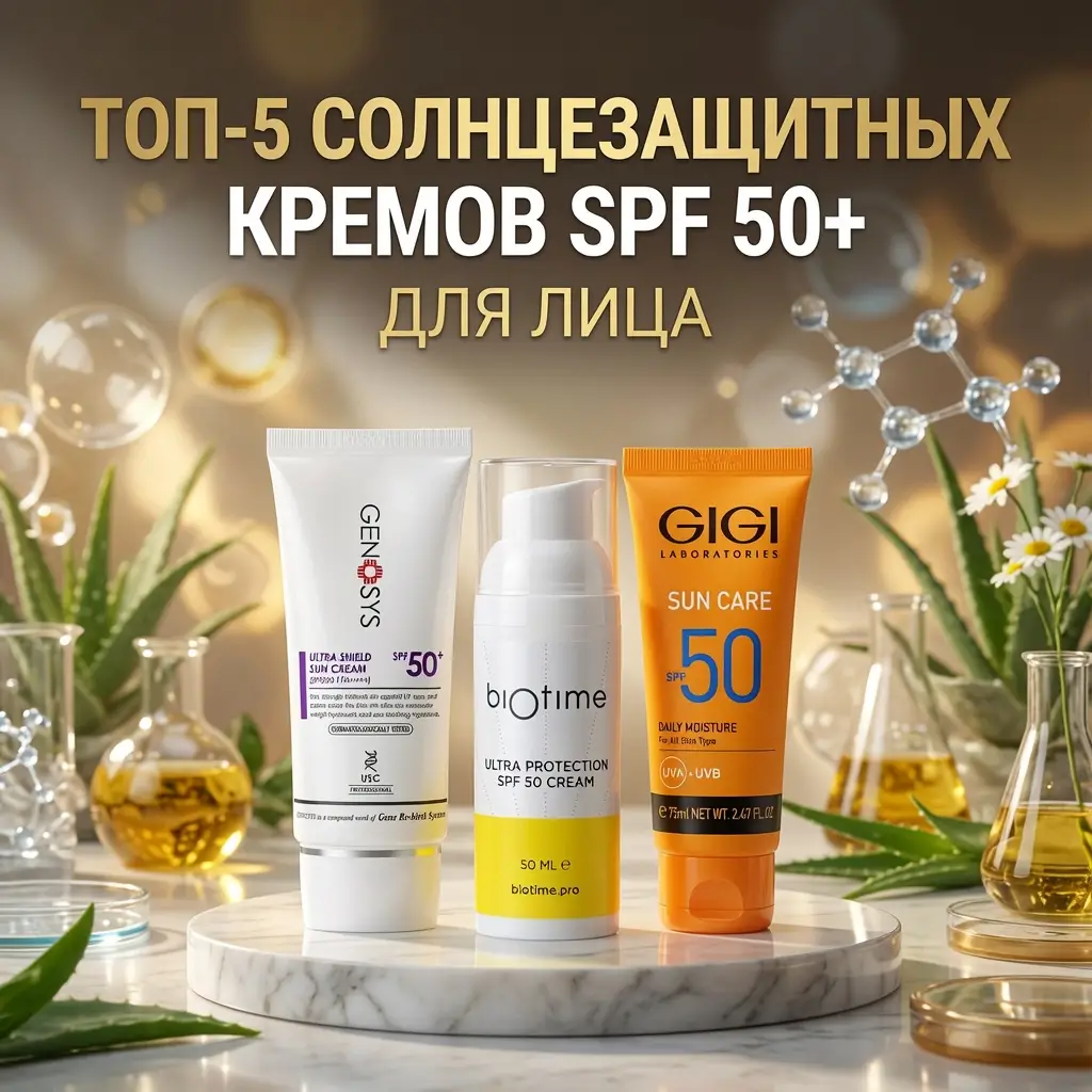Топ-5 солнцезащитных кремов SPF 50+ для лица: полный гид по выбору