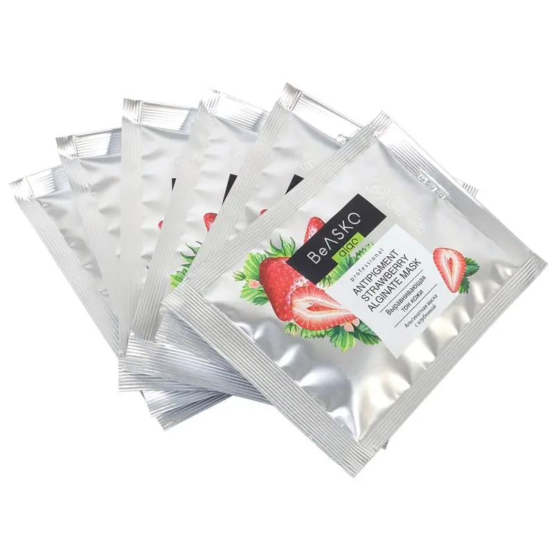 Альгинатная маска выравнивающая цвет кожи с клубникой / Antipigment Strawberry Alginate Mask, BeASKO - 6*30 гр Альгинатная маска выравнивающая цвет кожи с клубникой / Antipigment Strawberry Alginate Mask, BeASKO - 6*30 гр