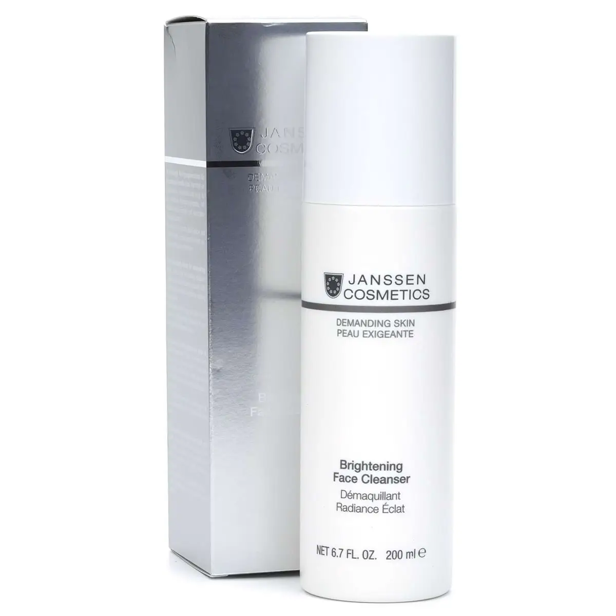 Очищающая эмульсия для сияния и свежести кожи / Brightening Face Cleanser, Demanding skin, Janssen Cosmetics (Янсен косметика), 200 мл Очищающая эмульсия для сияния и свежести кожи / Brightening Face Cleanser, Demanding skin, Janssen Cosmetics (Янсен косметика), 200 мл