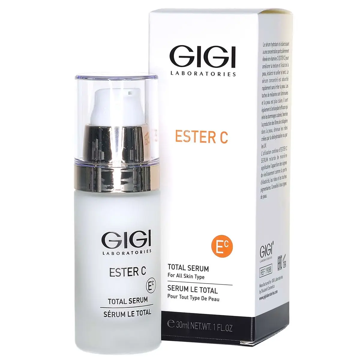 Увлажняющая сыворотка / Total Serum, Ester C, GiGi (Джи Джи) - 30 мл