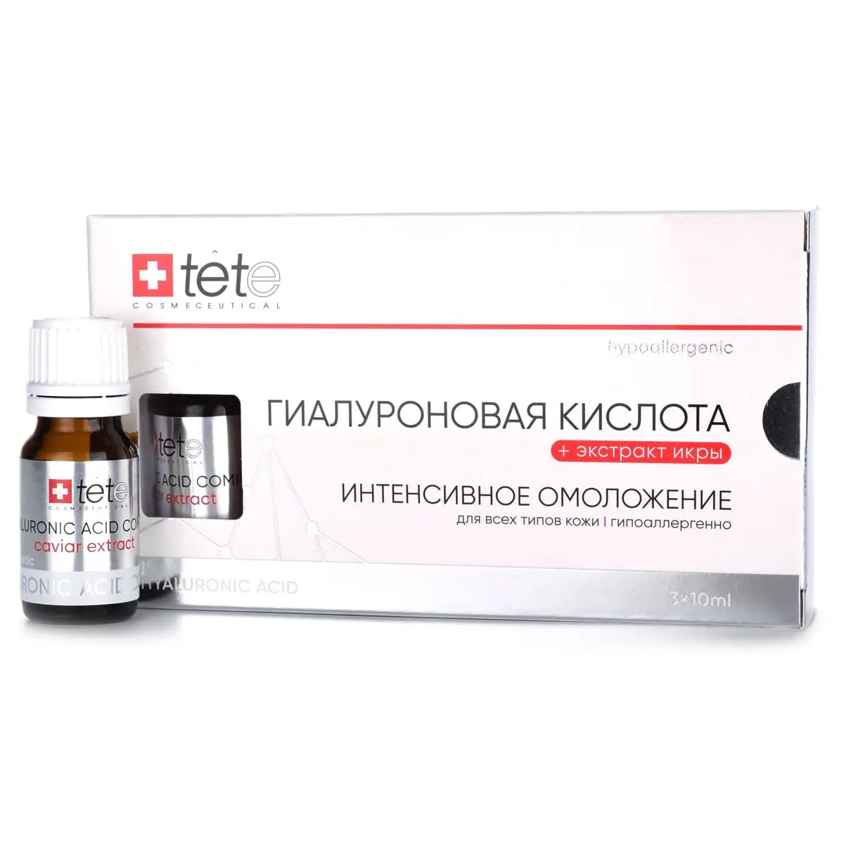 Гиалуроновая кислота + экстракт икры Tete, 30 мл