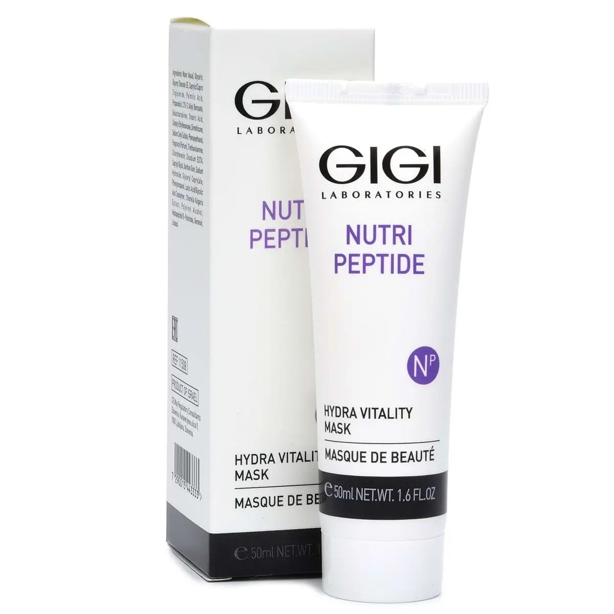 Пептидная увлажняющая маска / Hydra Vitality Mask, GiGi, Nutri-Peptide, 50 мл Пептидная увлажняющая маска / Hydra Vitality Mask, GiGi, Nutri-Peptide, 50 мл