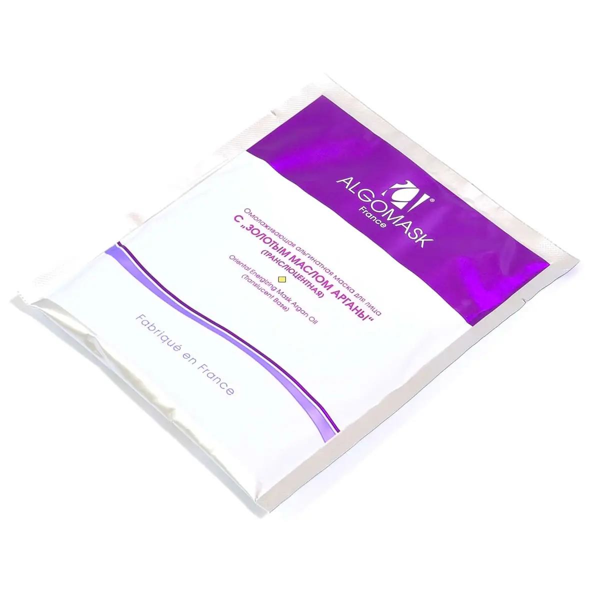 Альгинатная маска для лица омолаживающая с золотым маслом Арганы (транслюцентная), 25 гр Algomask