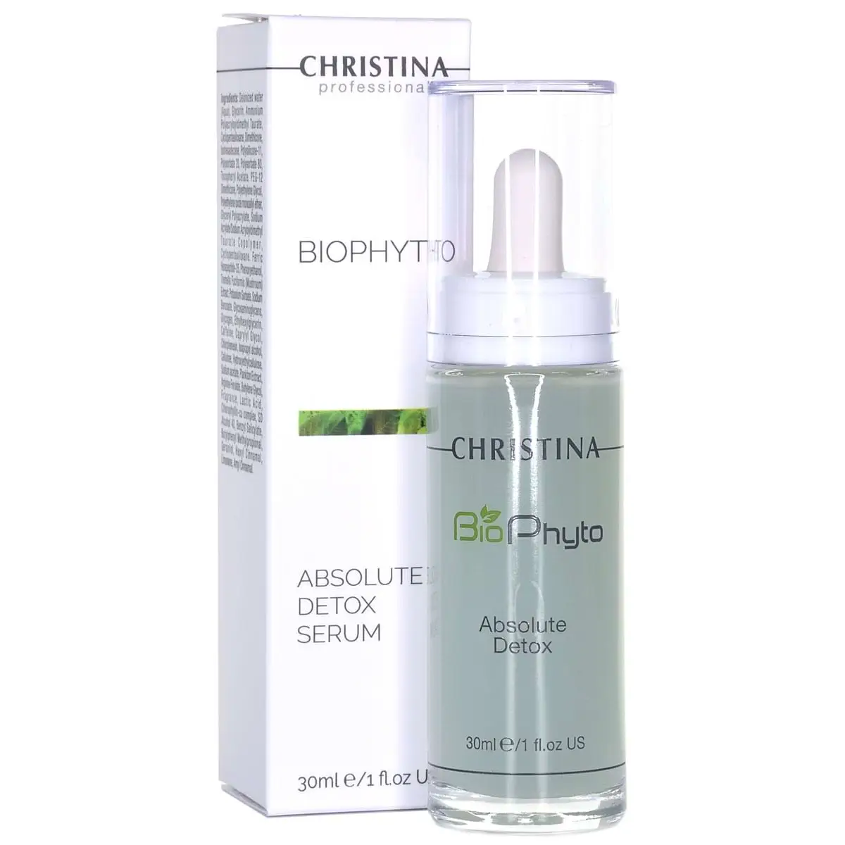 Детокс-сыворотка «Абсолют» / Absolute Detox Serum, Bio Phyto, Christina (Кристина) - 30 мл Детокс-сыворотка «Абсолют» / Absolute Detox Serum, Bio Phyto, Christina (Кристина) - 30 мл