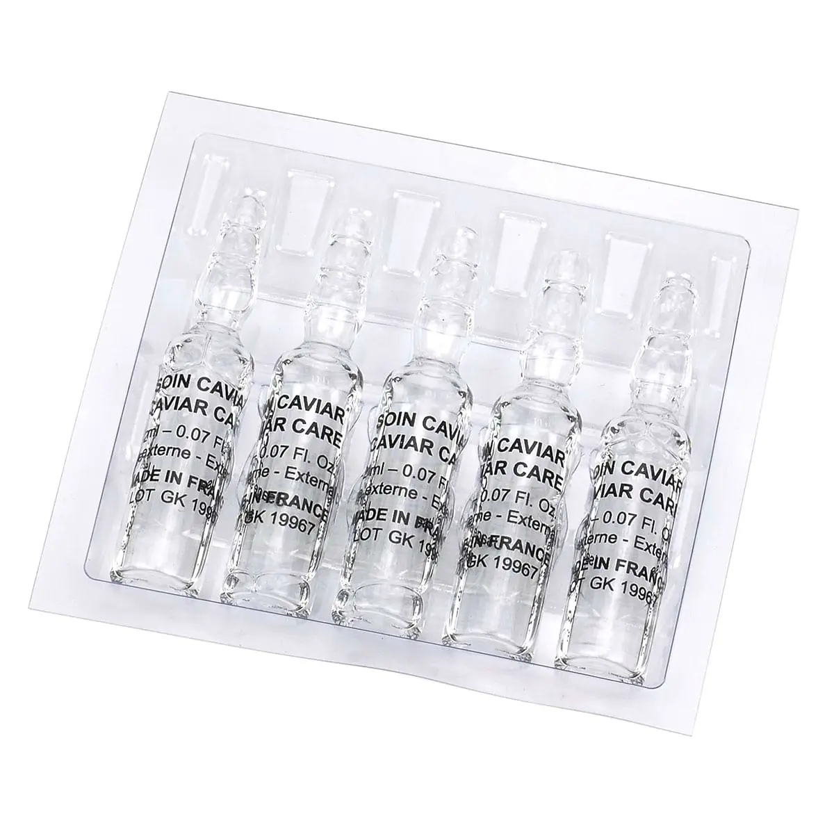 Ревитализирующая сыворотка с пептидами и черной икрой Kosmoteros (Космотерос), 5 амп х 2 мл