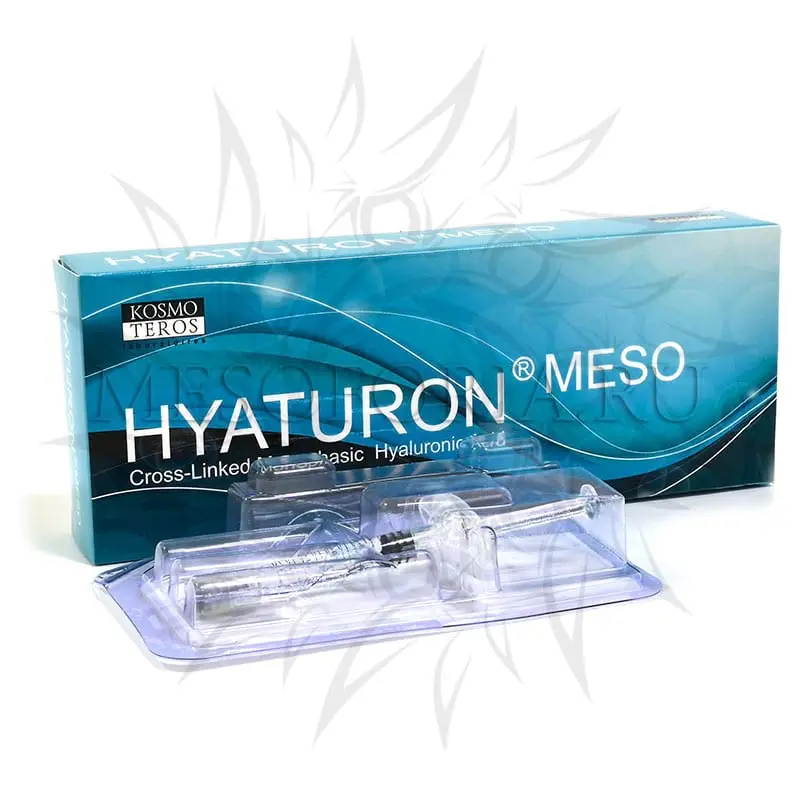 Hyaturon MESO Дермальный филлер биоревитализант Kosmoteros, 1,0 мл.
