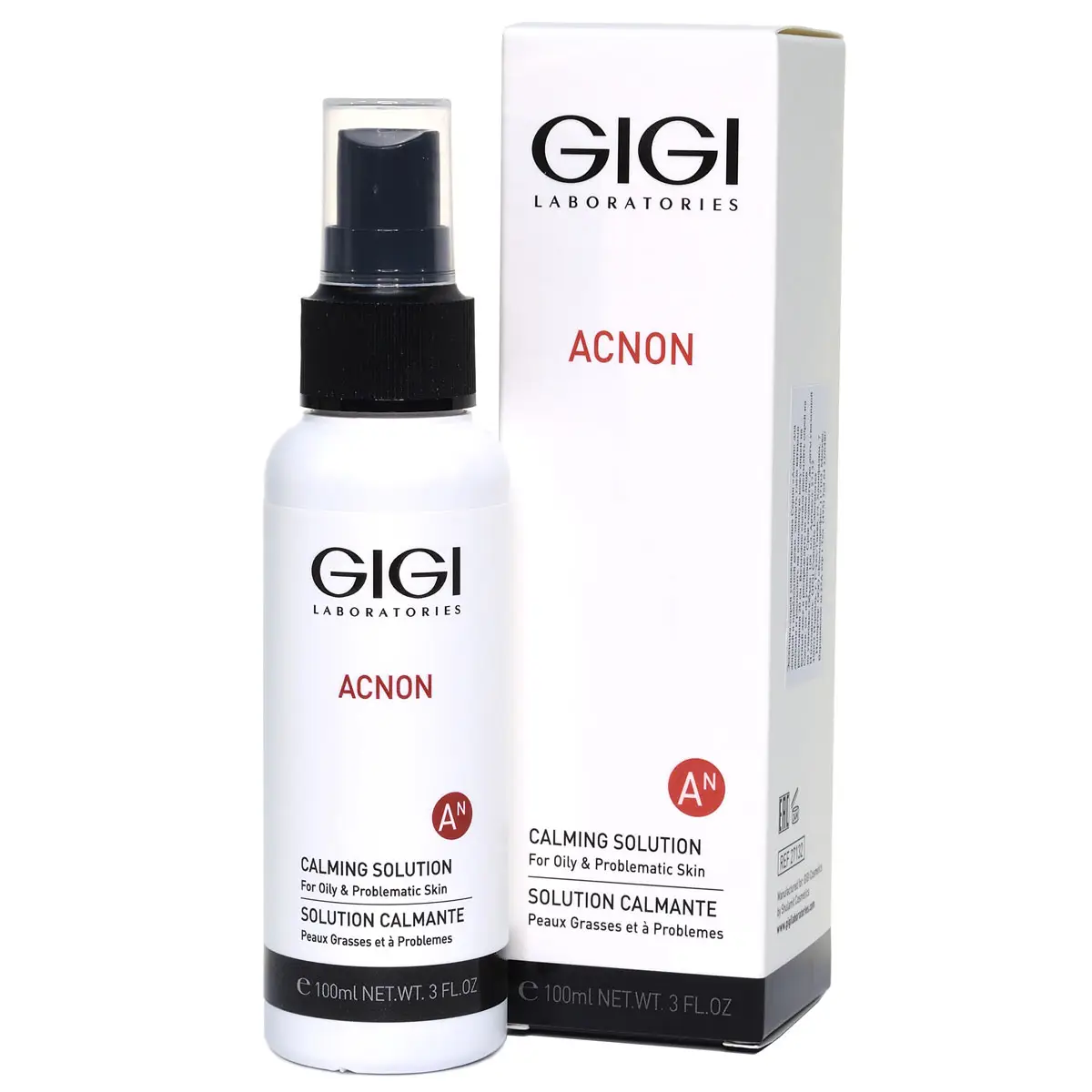 Эссенция-спрей успокаивающая / Calming Solution, Acnon, GiGi (Джи Джи) - 100 мл Эссенция-спрей успокаивающая / Calming Solution, Acnon, GiGi (Джи Джи) - 100 мл