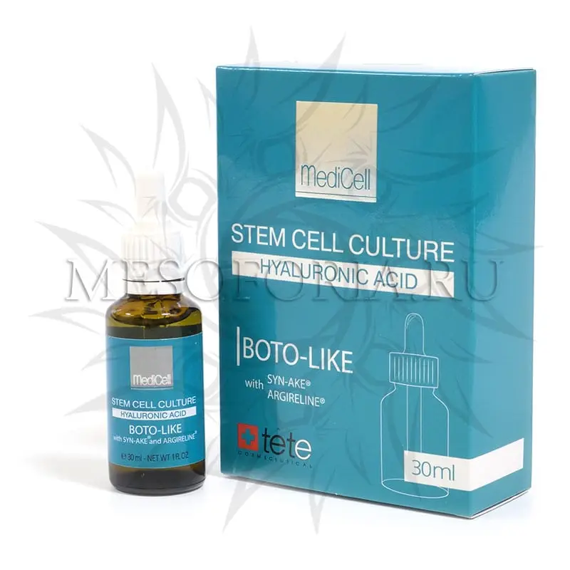 Сыворотка против мимических морщин / Medicell Boto-Like Serum Tete, 30 мл