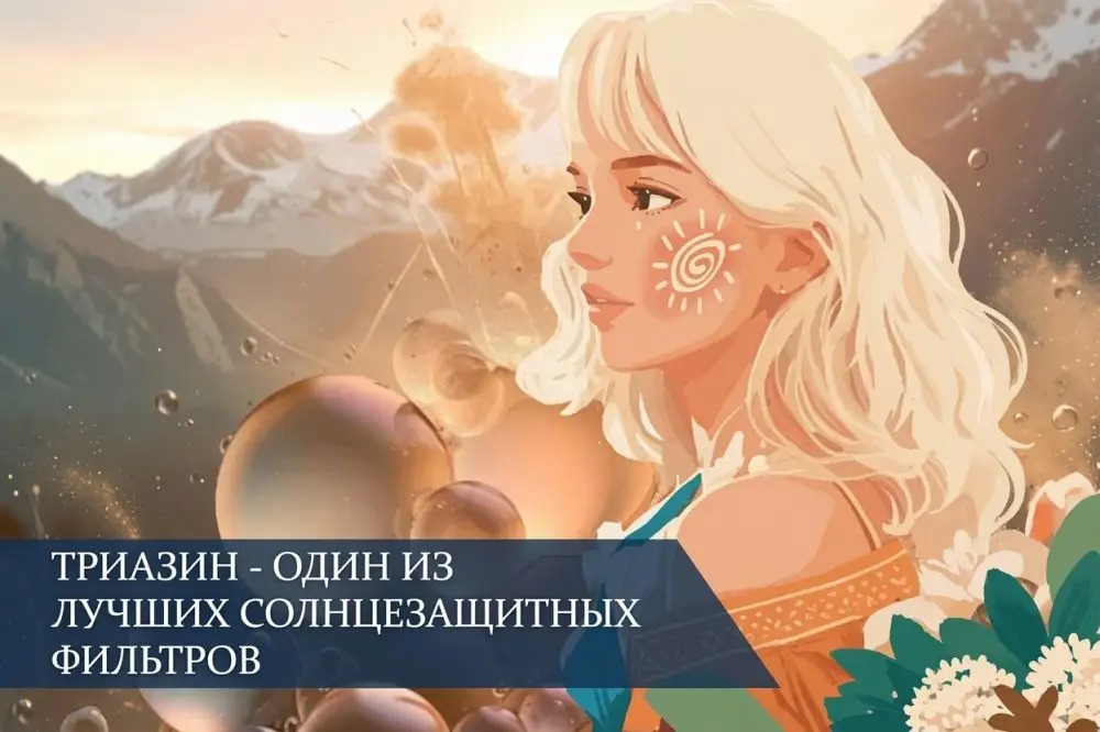 Триазин в косметике: свойства тиносорба, UVA+UVB защита и водостойкость