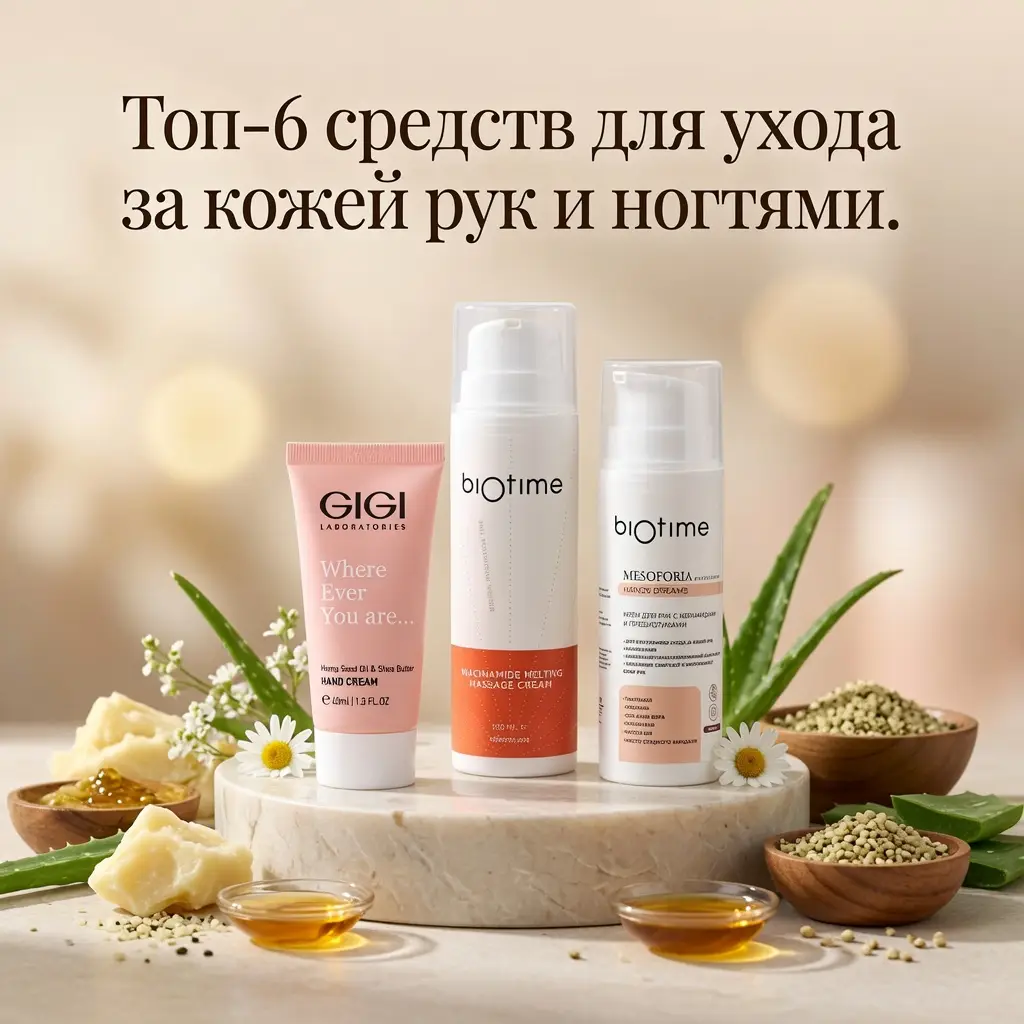Топ-6 средств для ухода за кожей рук и ногтями: август — время обновления
