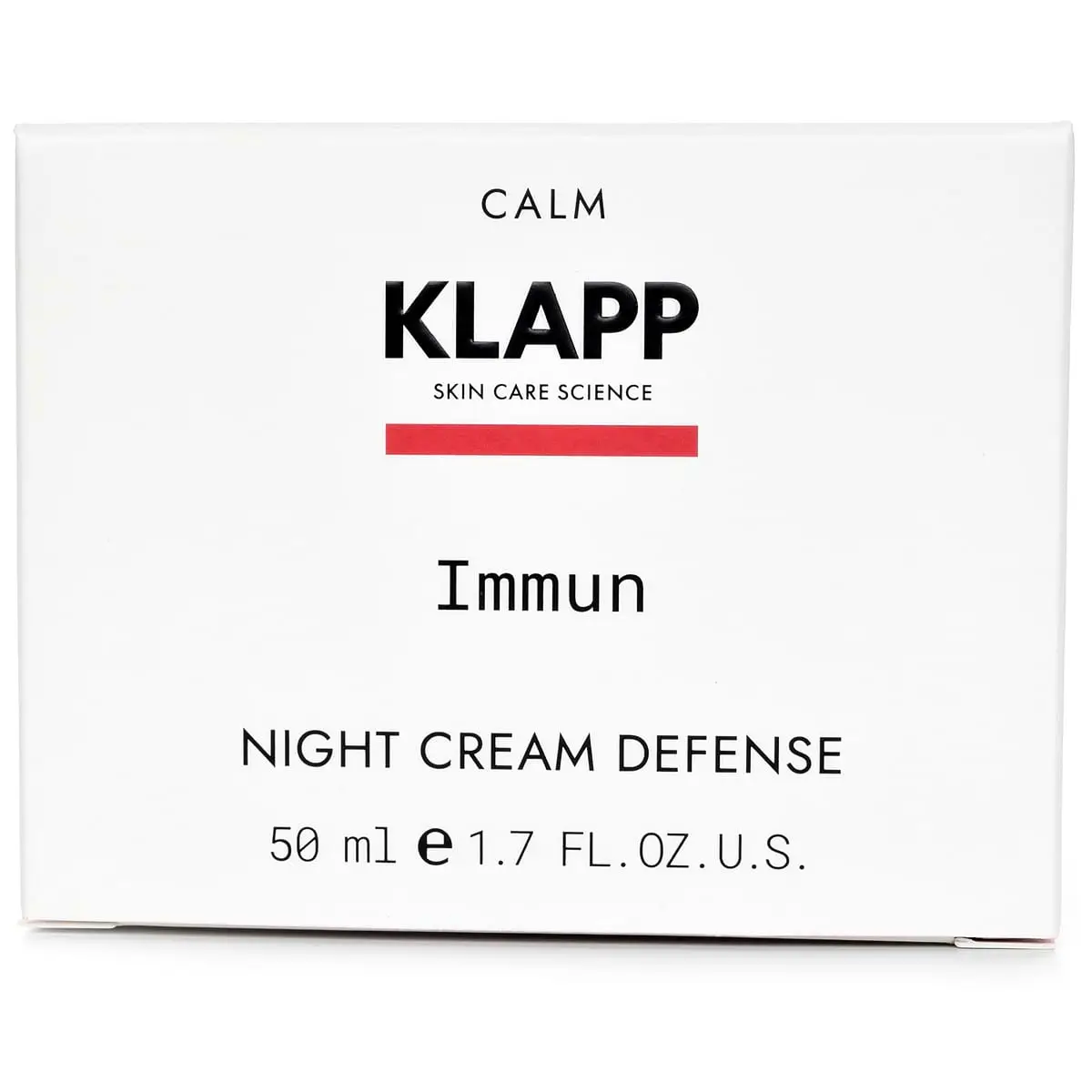 Ночной крем для лица / Night Cream Defense, Immun, Klapp (Клапп) - 50 мл