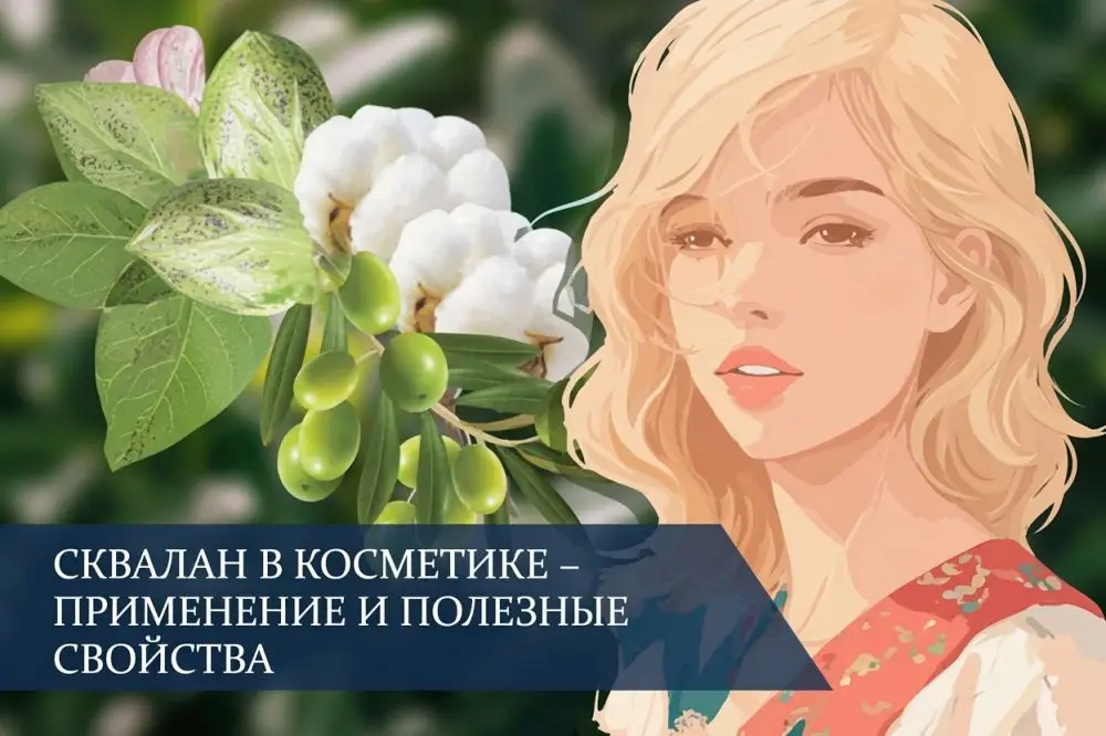 Сквалан в косметике: свойства Squalane, источники и применение