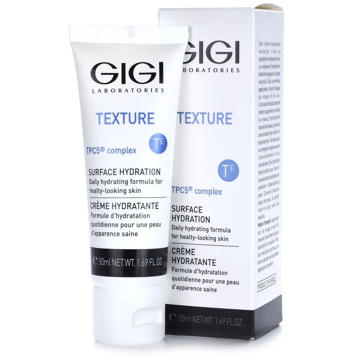 Крем дневной увлажняющий для всех типов кожи / Surface Hydration Moist, Texture, GiGi (Джи Джи) - 50 мл