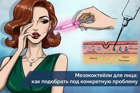 Мезококтейли для лица: как подобрать под конкретную проблему