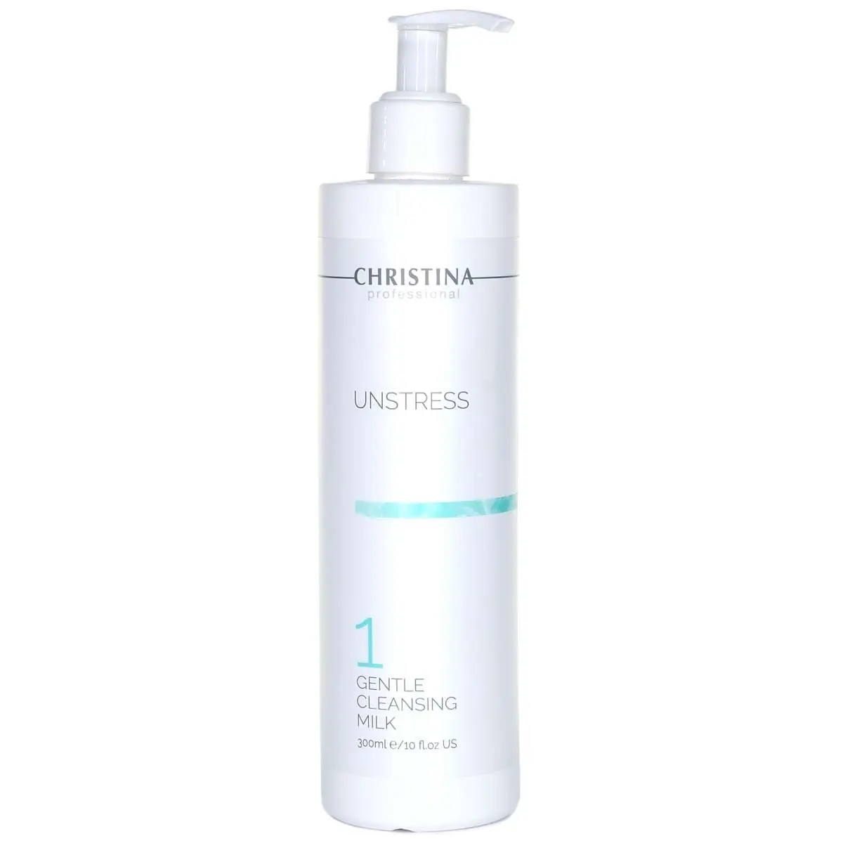 Нежное очищающее молочко (шаг 1) / Gentle Cleansing Milk, Unstress, Christina (Кристина) - 300 мл Нежное очищающее молочко (шаг 1) / Gentle Cleansing Milk, Unstress, Christina (Кристина) - 300 мл