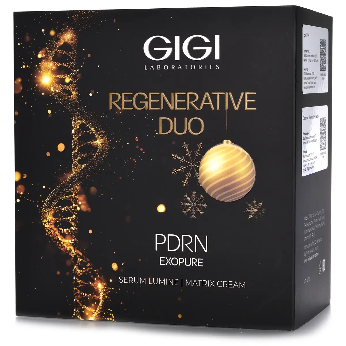 Набор ПДРН Пьюэ крем дневной 50 мл + сыворотка 30 мл / SET PDRN PURE, GiGi (Джи Джи) - 1 шт