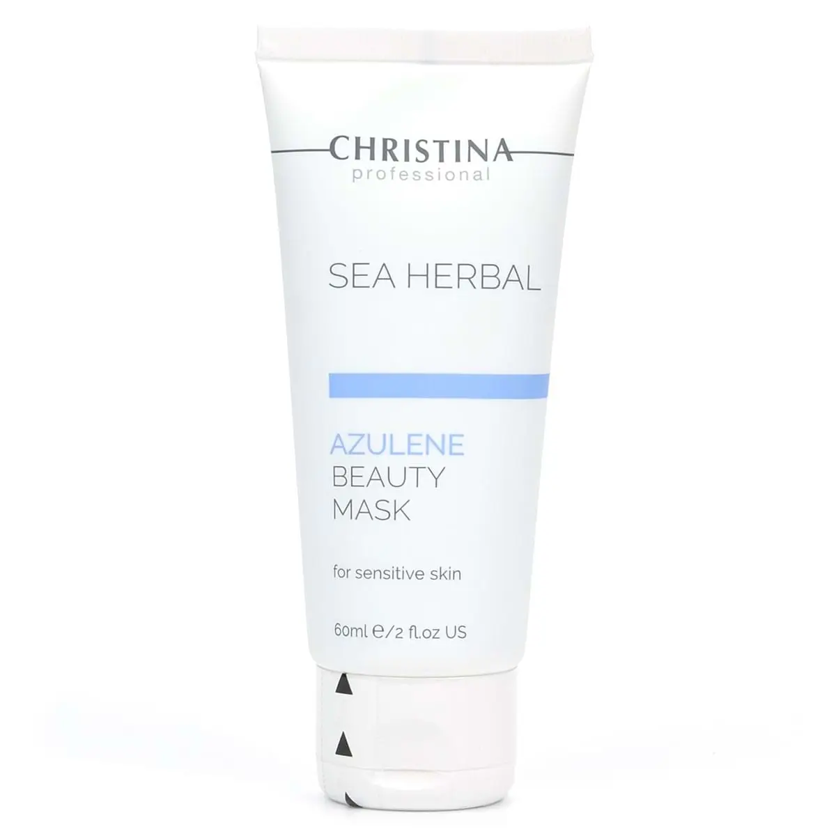 Маска красоты на основе морских трав для чувствительной кожи «Азулен» / Sea Herbal Beauty Mask Azulene For Sensitive Skin, Christina (Кристина) - 60 мл