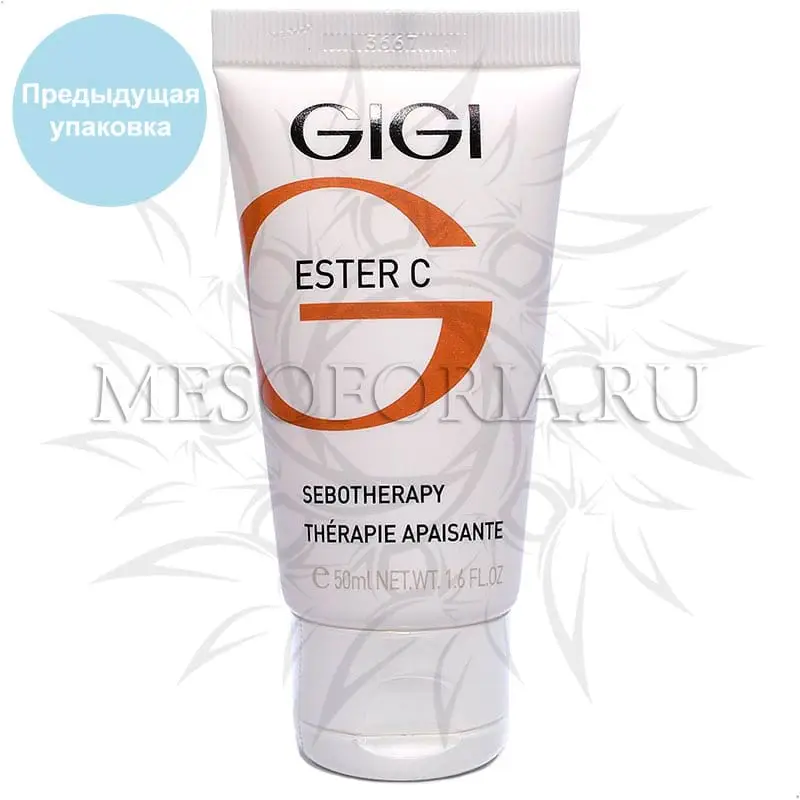 Крем для жирной, чувствительной кожи от себореи / Sebotherapy, Ester C, GiGi (Джи Джи) - 50 мл