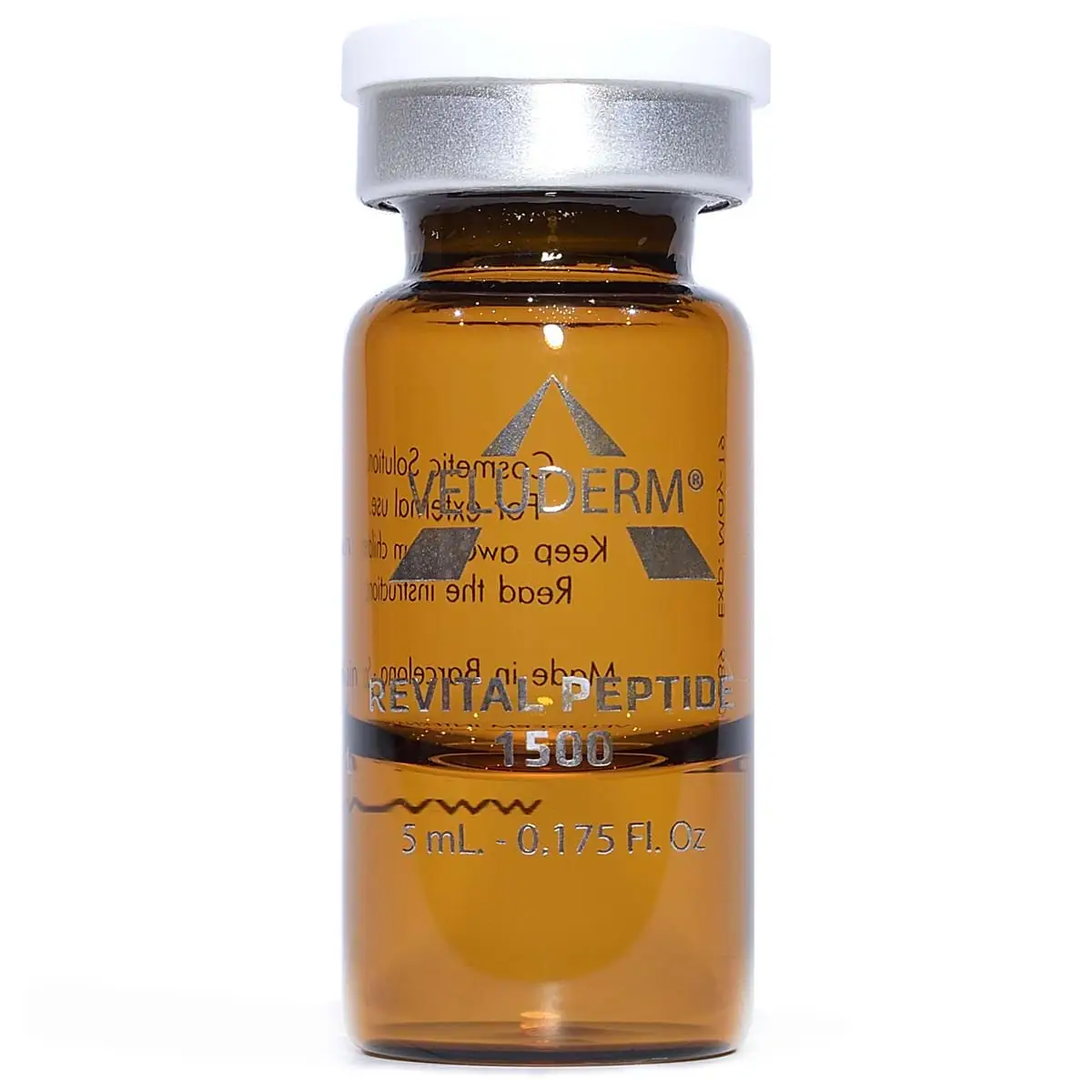 Veluderm (Велюдерм) Gluta Face (Revital Peptide 1500 - 3D эффект биоревитализации и отбеливания), 5 мл