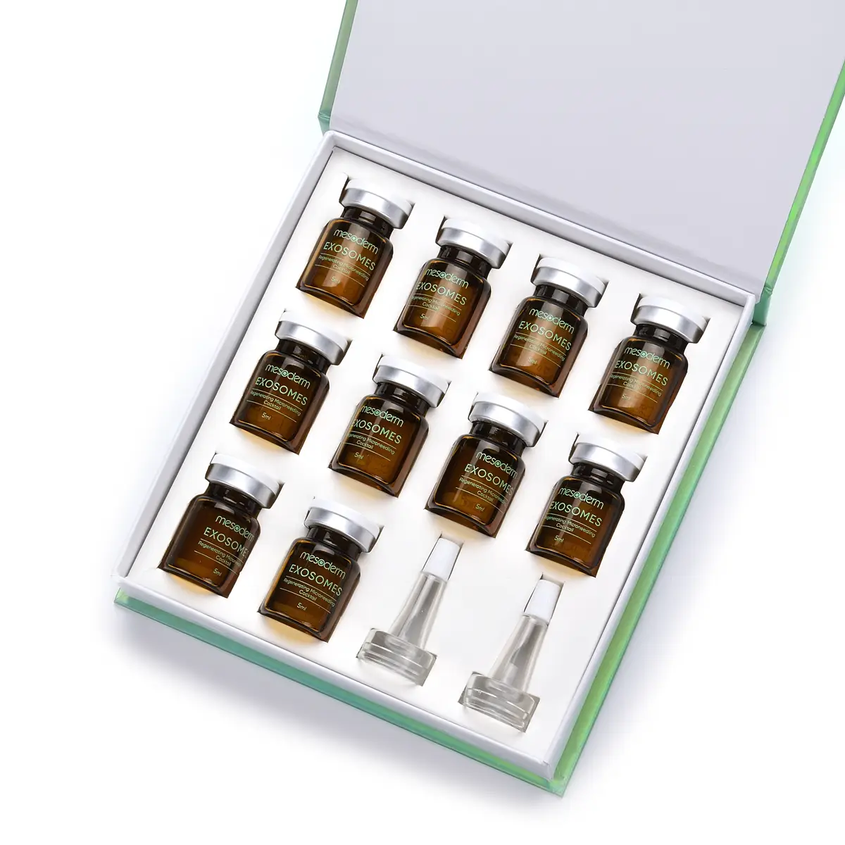 Восстанавливающий коктейль для фракционной мезотерапии / Regenerating Microneedling Cocktail «Exosomes», Mesoderm (Мезодерм), 5 мл х 10 шт