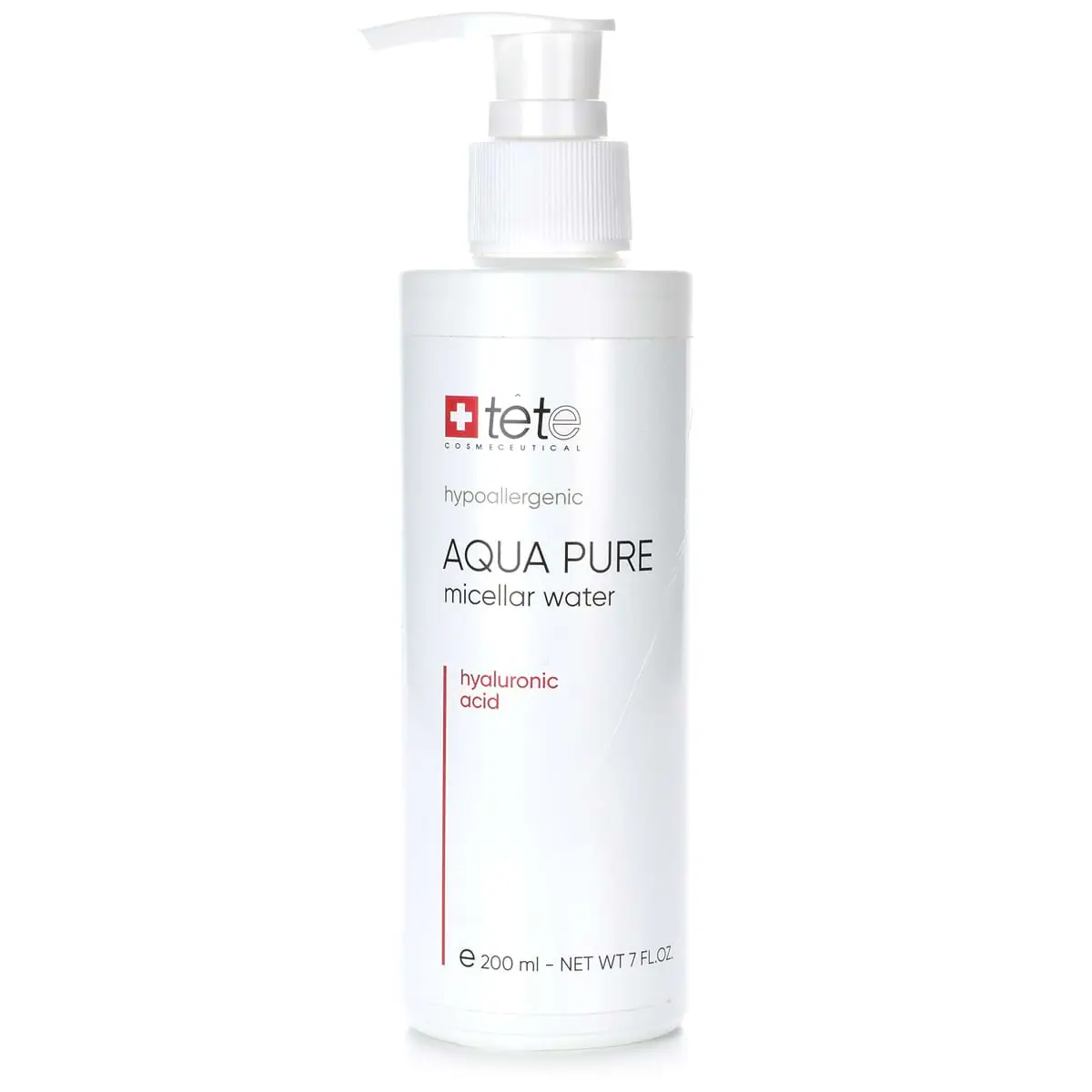 Мицеллярная вода с гиалуроновой кислотой / Aqua Pure Micellar Water, Tete Cosmeceutical - 200 мл Мицеллярная вода с гиалуроновой кислотой / Aqua Pure Micellar Water, Tete Cosmeceutical - 200 мл