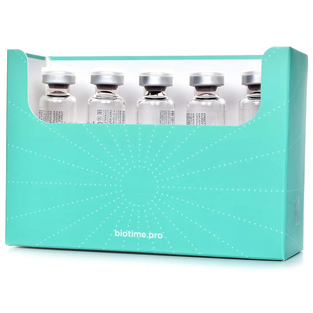 Гель на основе гиалуроновой кислоты «Хрусталь» / Crystal (Кристалл), Biotime (Биотайм) - 5 х 3 мл