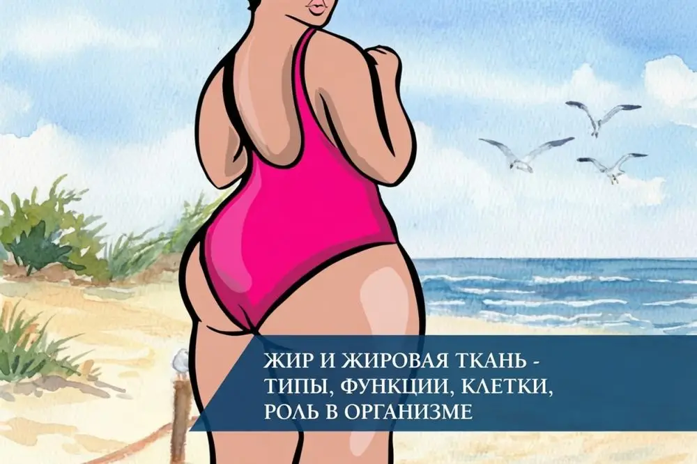 Жир и жировая ткань - типы, функции, клетки, роль в организме